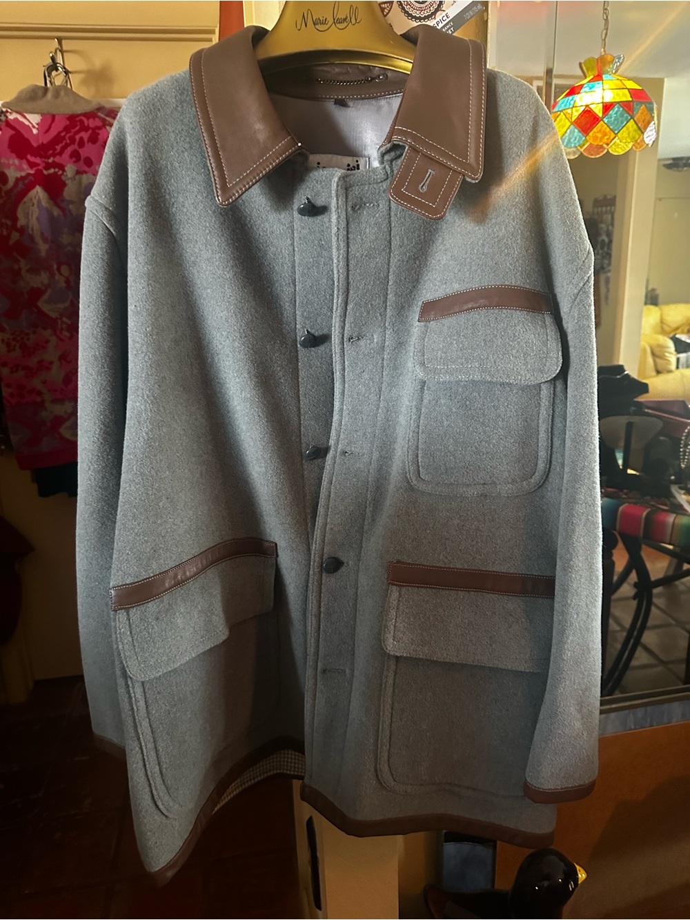 Vintage Via Ginini Italian Wool Men’s Jacket